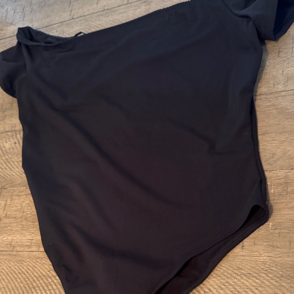 Black Off-Shoulder Top